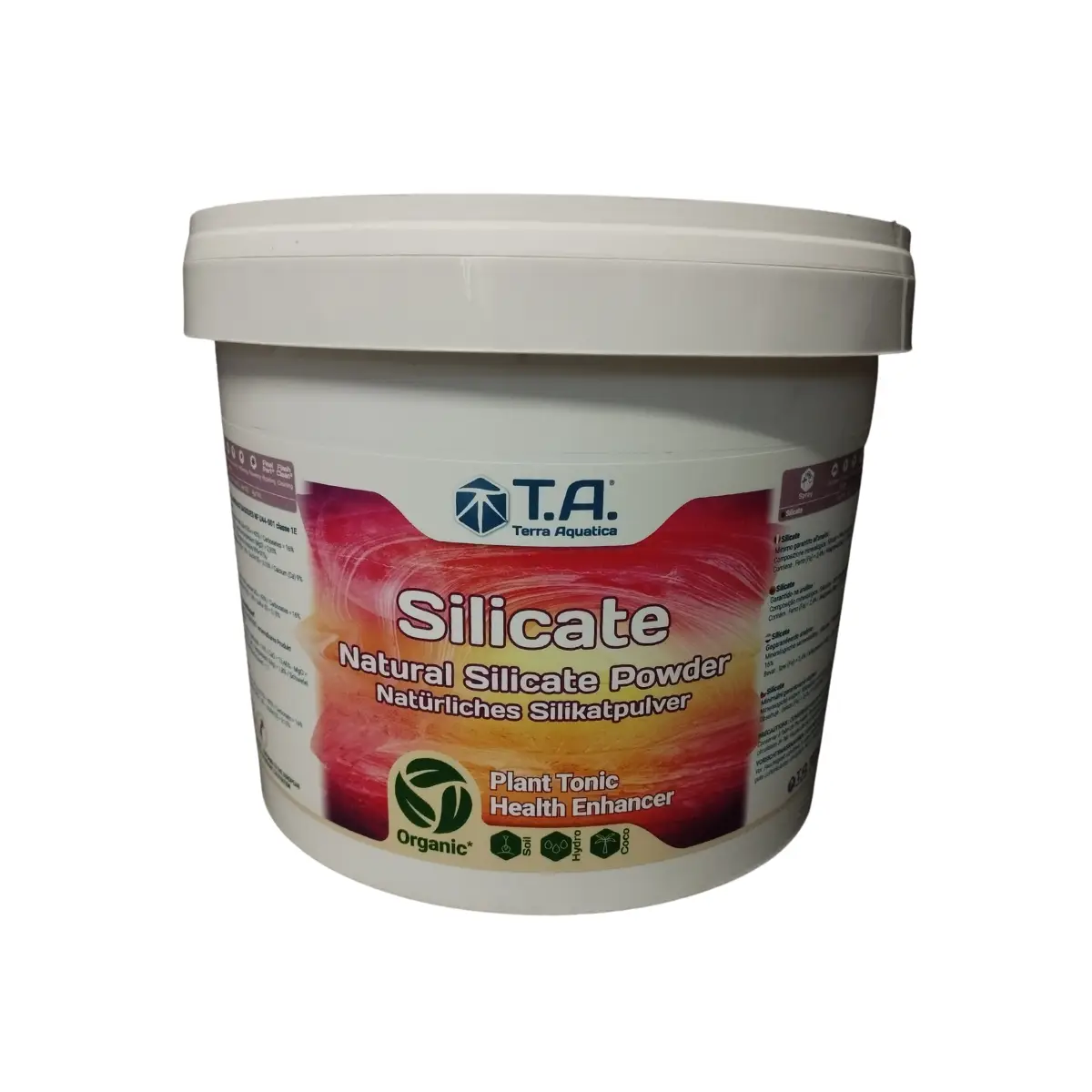 Pot de 5kg de Terra Aquatica Silicate, additif pour plantes