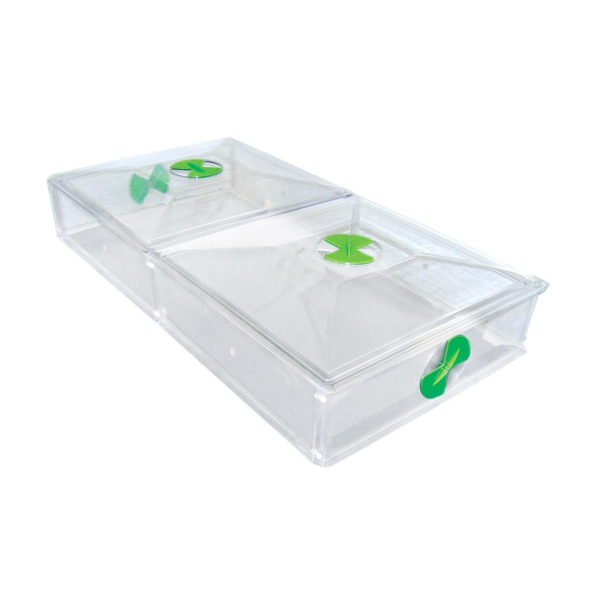 VITOPOD Large Heated Greenhouse - 110x57.5x23cm