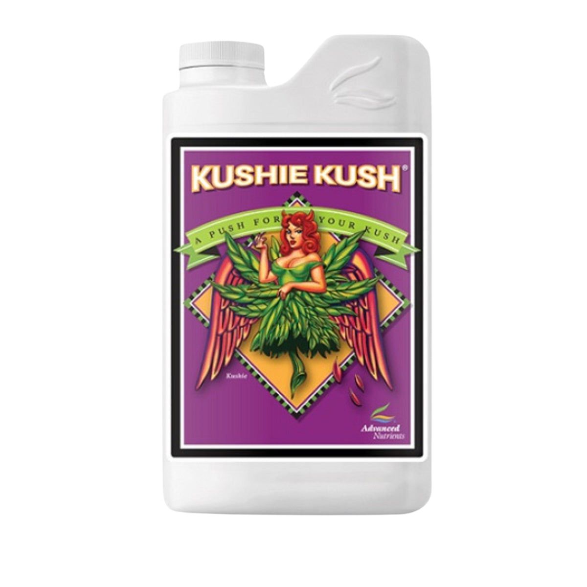 Le booster de floraison Advanced Nutrients Kushie Kush en bouteille de 1 Litre