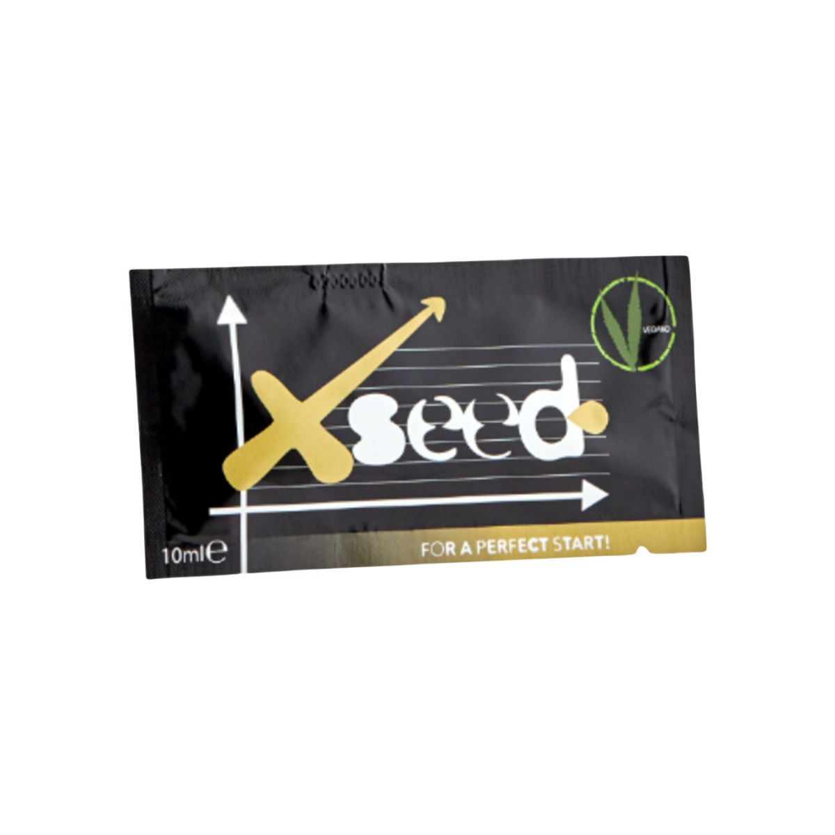 Sachet de 10ml de stimulateur de germination BAC Xseed, idéal pour accélérer la croissance des graines en culture indoor ou jardinage domestique.