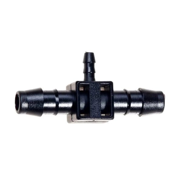 Connecteur irrigation Blumat dérivation en T 8-8-3 mm pour système goutte-à-goutte, idéal pour l’arrosage automatique des plantes.