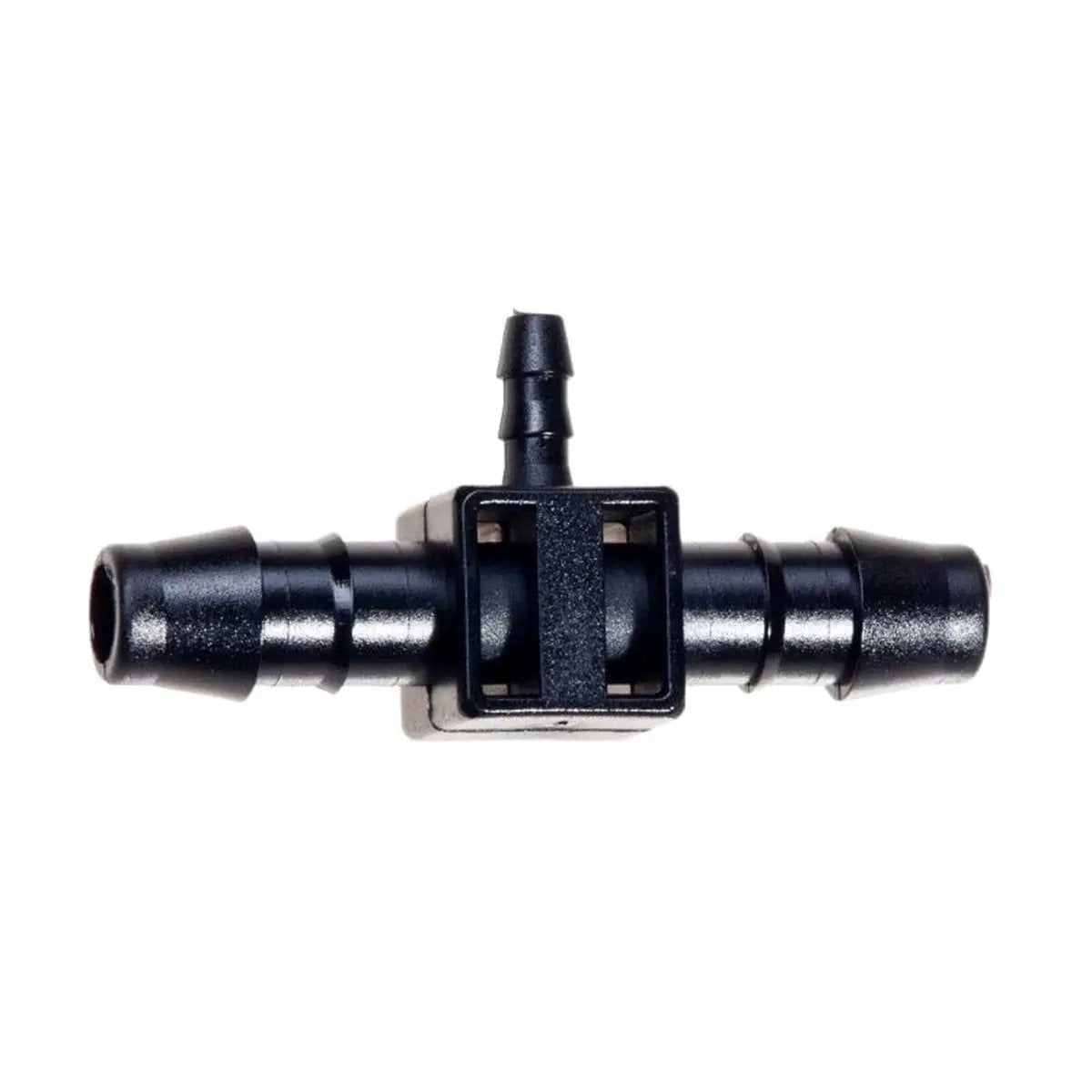 Connecteur irrigation Blumat dérivation en T 8-8-3 mm pour système goutte-à-goutte, idéal pour l’arrosage automatique des plantes.