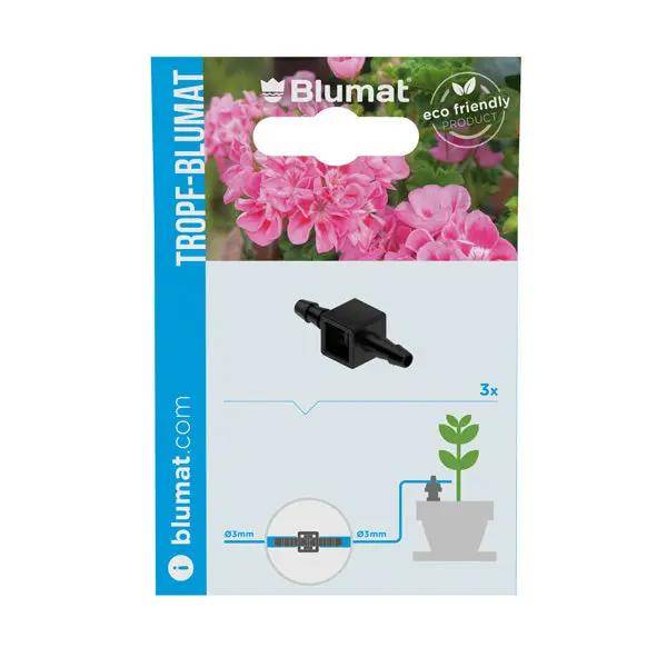 Raccord pour tuyaux d'irrigation de 3mm Blumat
