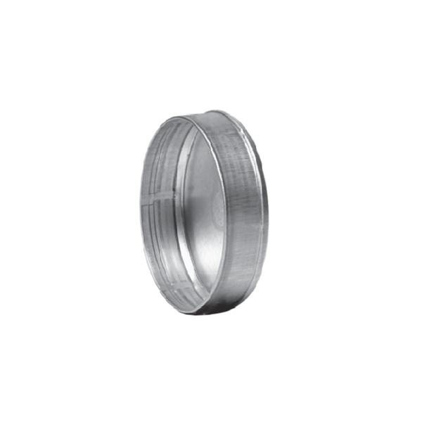 Bouchon VMC mâle en acier pour gaine de 250mm