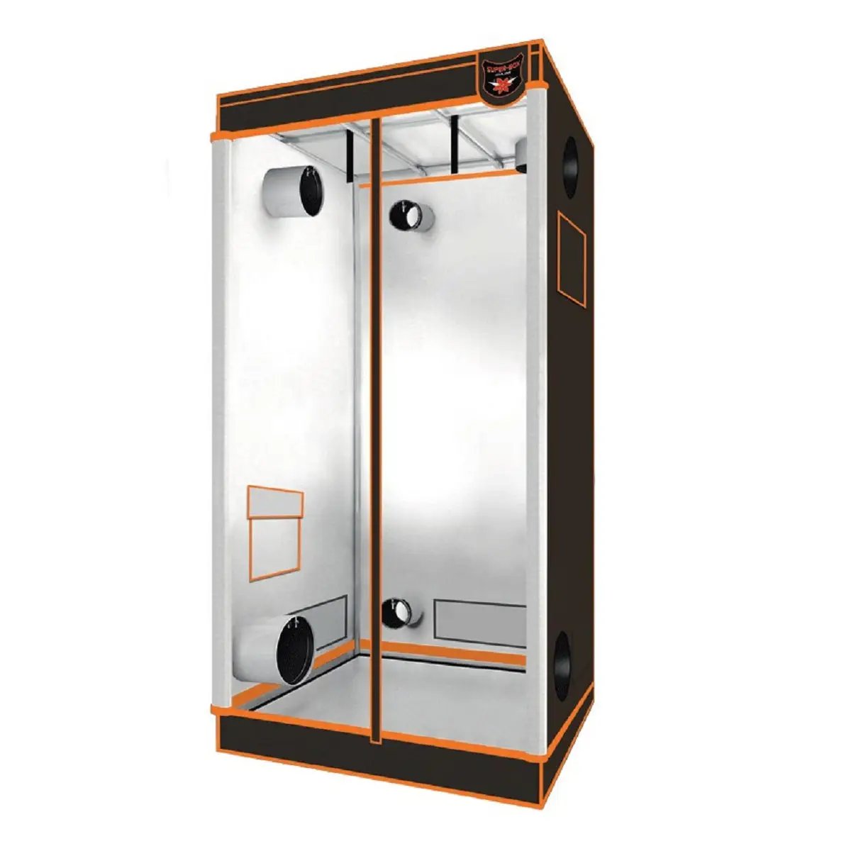 Chambre de culture Superbox Mylar 180V.2 ouverte