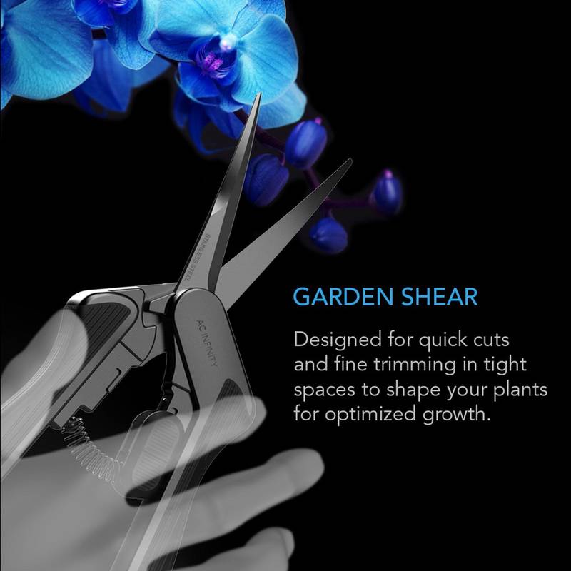 Ciseaux de jardinage AC Infinity pour coupe rapide et précise