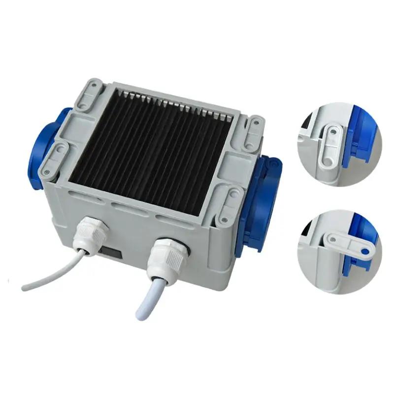 Vue arrière du régulateur GSE avec détails des fixations