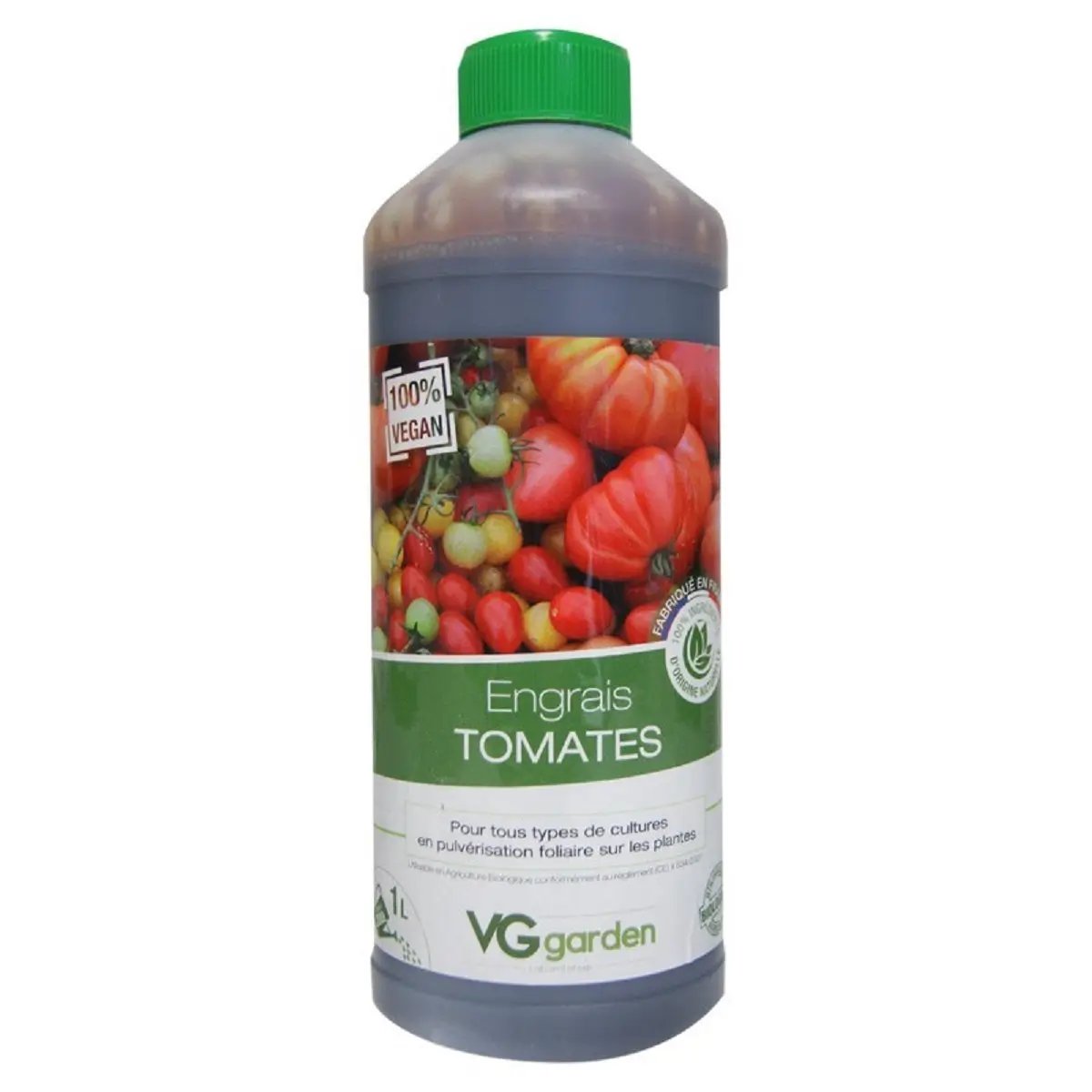 Engrais pour tomates VG Garden 1L, solution nutritive vegan