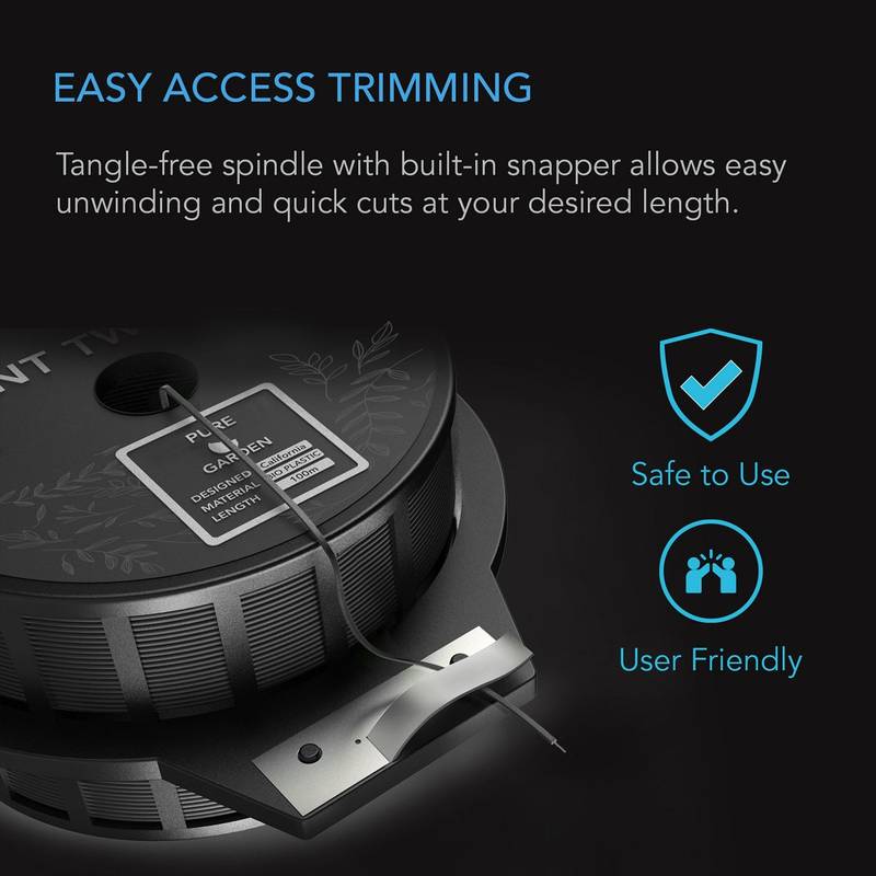 Fil twist tie AC Infinity avec coupe facile