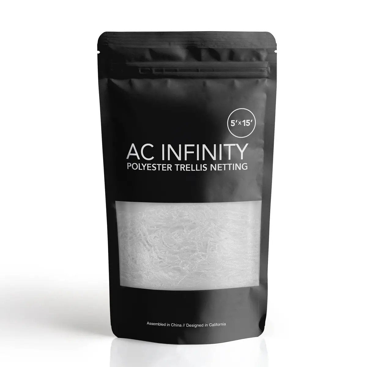 Filet de soutien AC Infinity en polyester, emballage noir