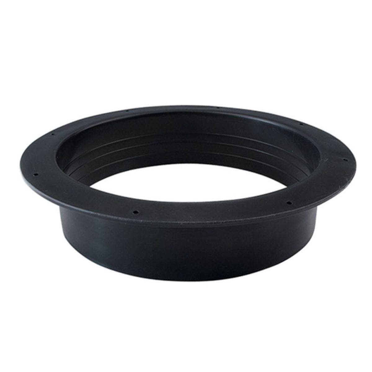Flange en PVC pour conduit de ventilation - 315mm, idéale pour connecter des tuyaux dans les systèmes de ventilation domestiques ou industriels.