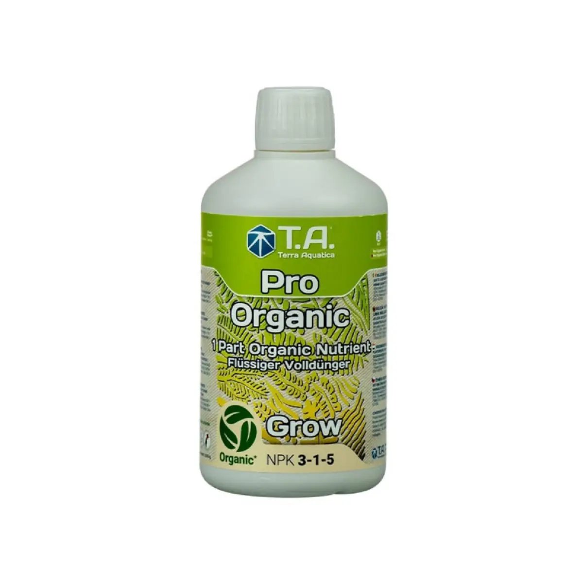 Engrais de croissance Terra Aquatica Organic Grow 500ml