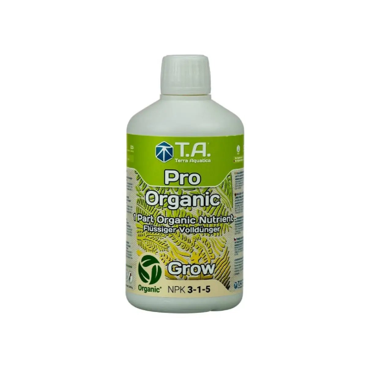 Bouteille d'engrais Terra Aquatica Pro Organic Grow 500ml