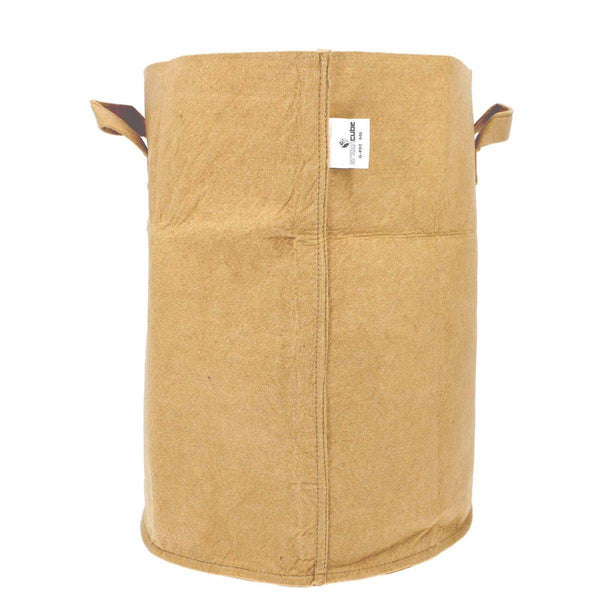 Terre/hydro/coco Greencube - Pot géotextile 50 litres - Couleur sable