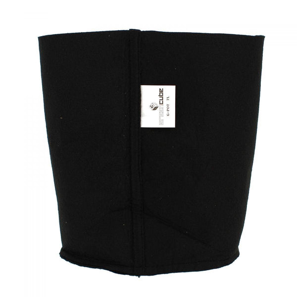 Terre/hydro/coco Greencube - Pot géotextile 7 litres