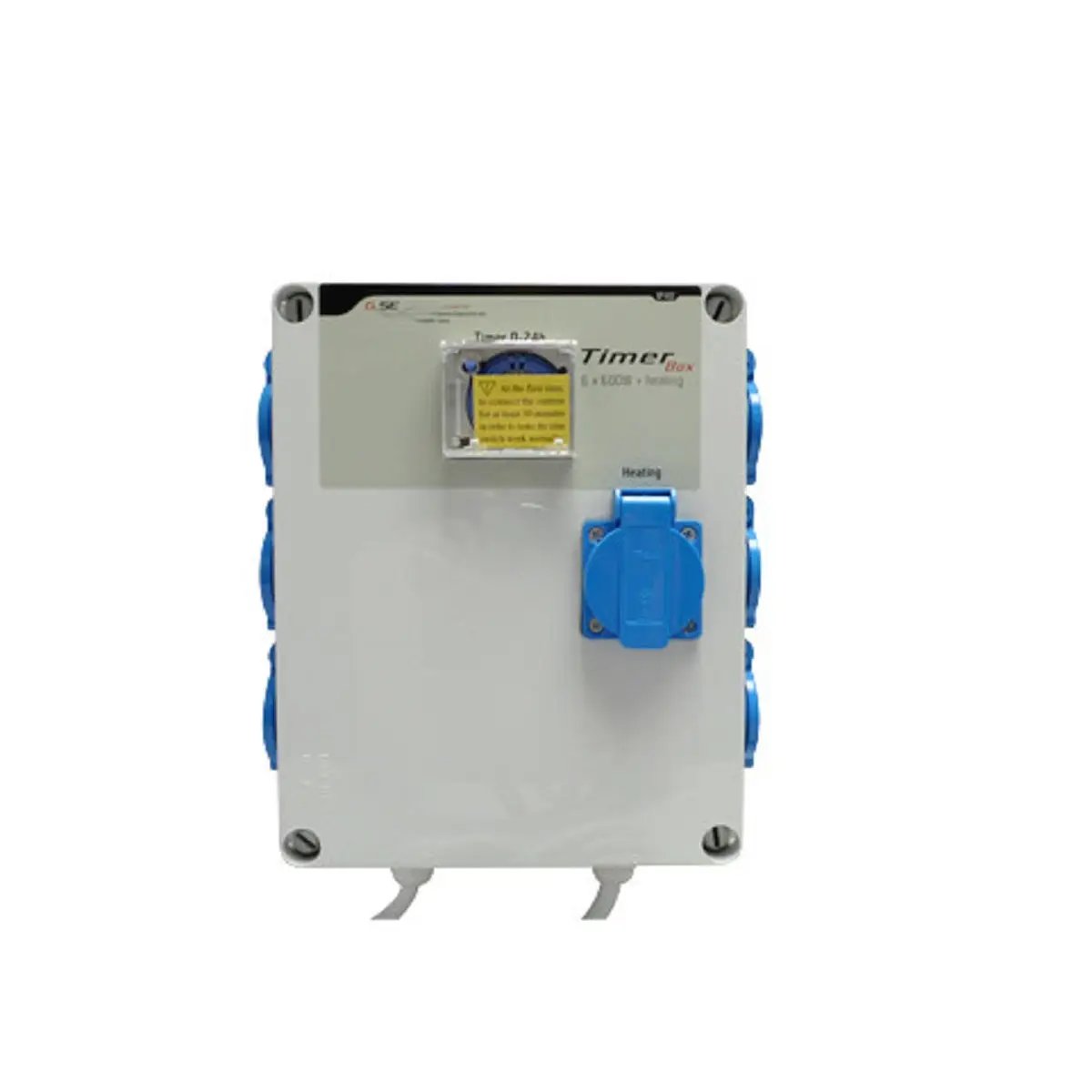 BoĂźtier minuterie GSE 6x600W avec prise chauffage