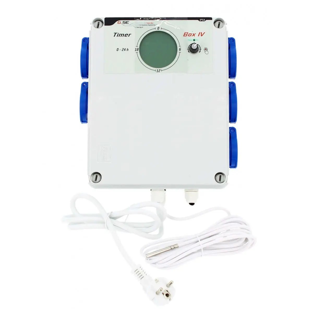 Minuterie GSE Timer Box IV 4x600w avec prise chauffage