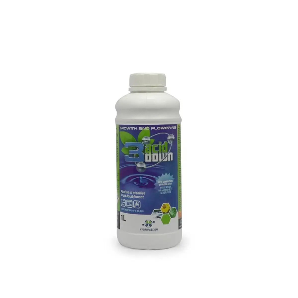 Régulateur de PH Hydropassion 3 Acid Down 1 litre