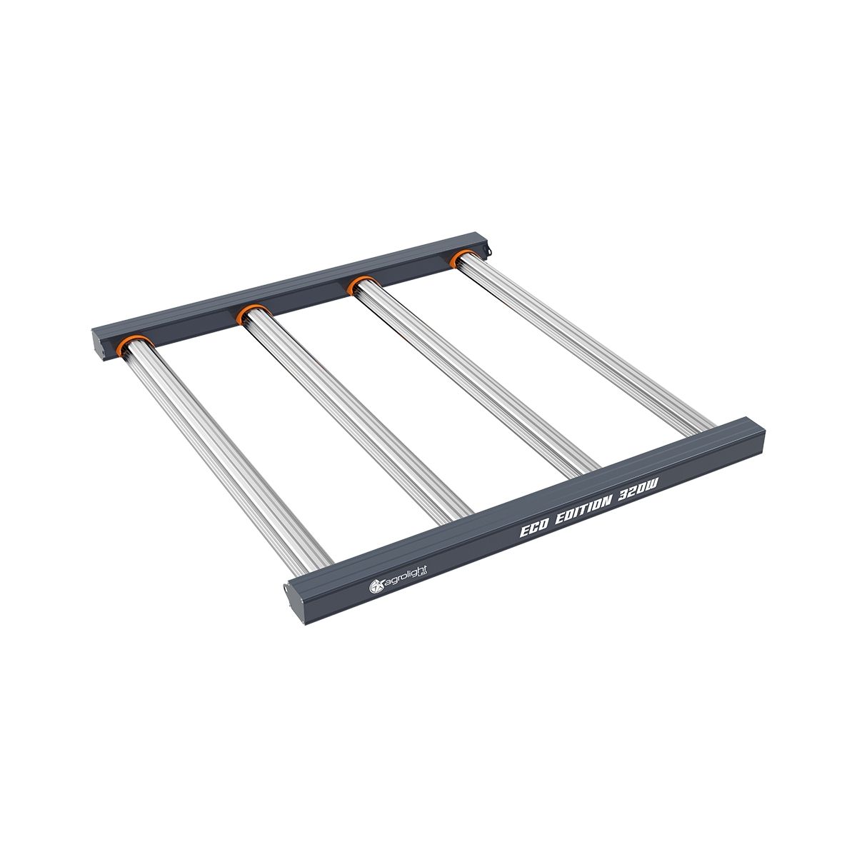 Structure en aluminium de la lampe LED AGROLIGHT ECO 320W, conçue pour un rendement optimisé en culture intérieure.