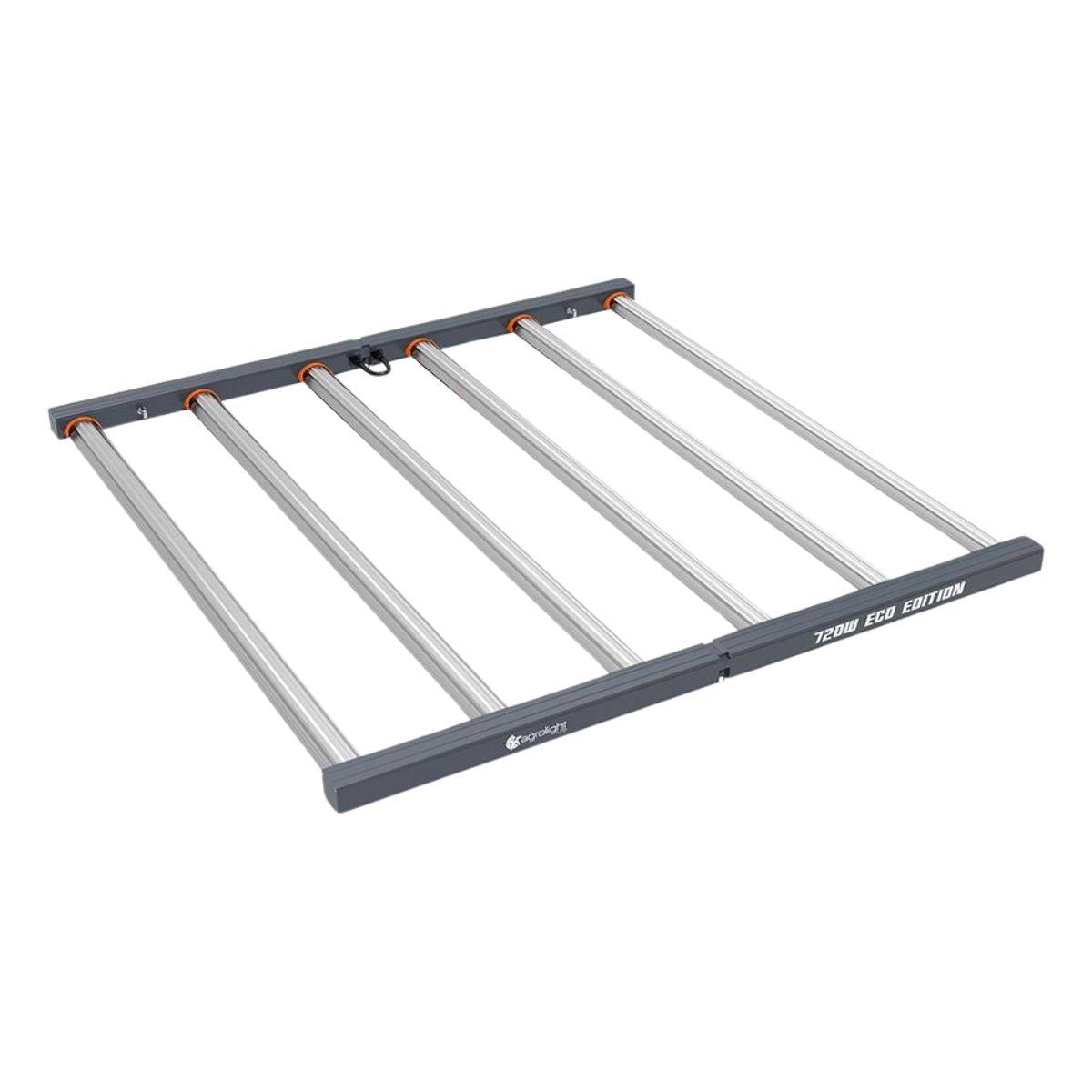 Panneau LED AGROLIGHT 720W Eco Édition avec 6 barres lumineuses, conçu pour optimiser le rendement des cultures en intérieur ou en serre.