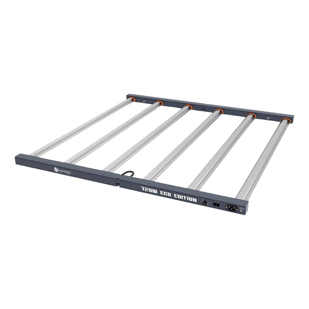 Lampe de culture AGROLIGHT 720W Eco Édition avec structure robuste et connectique intégrée, parfaite pour horticulture indoor à haut rendement.