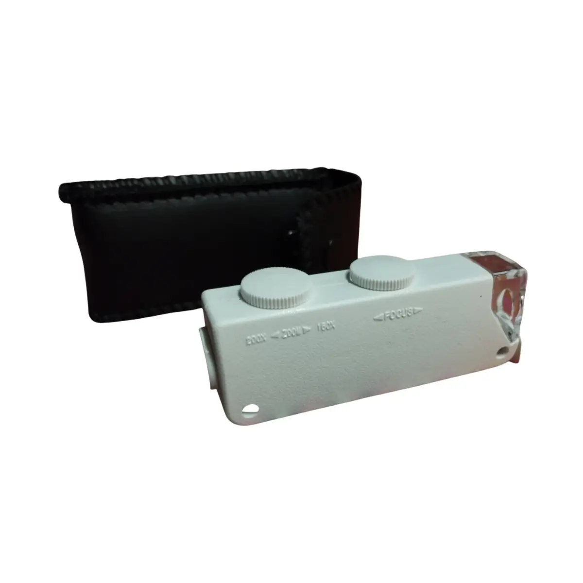 Microscope de poche LED x160-x200 avec étui