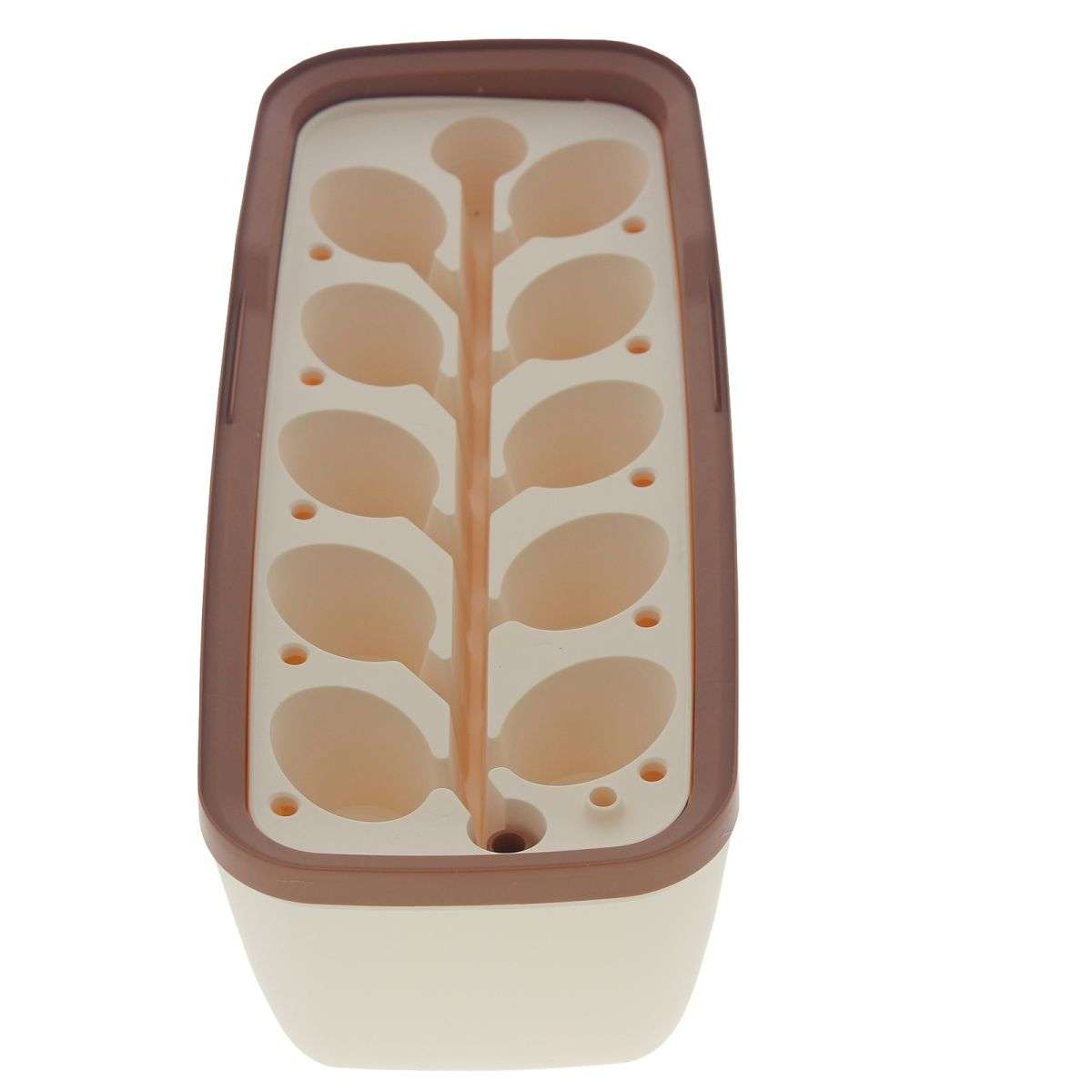 mini serre Mini serre & jardinière BoQube L Plus - 41x17x23cm - crème cuivré