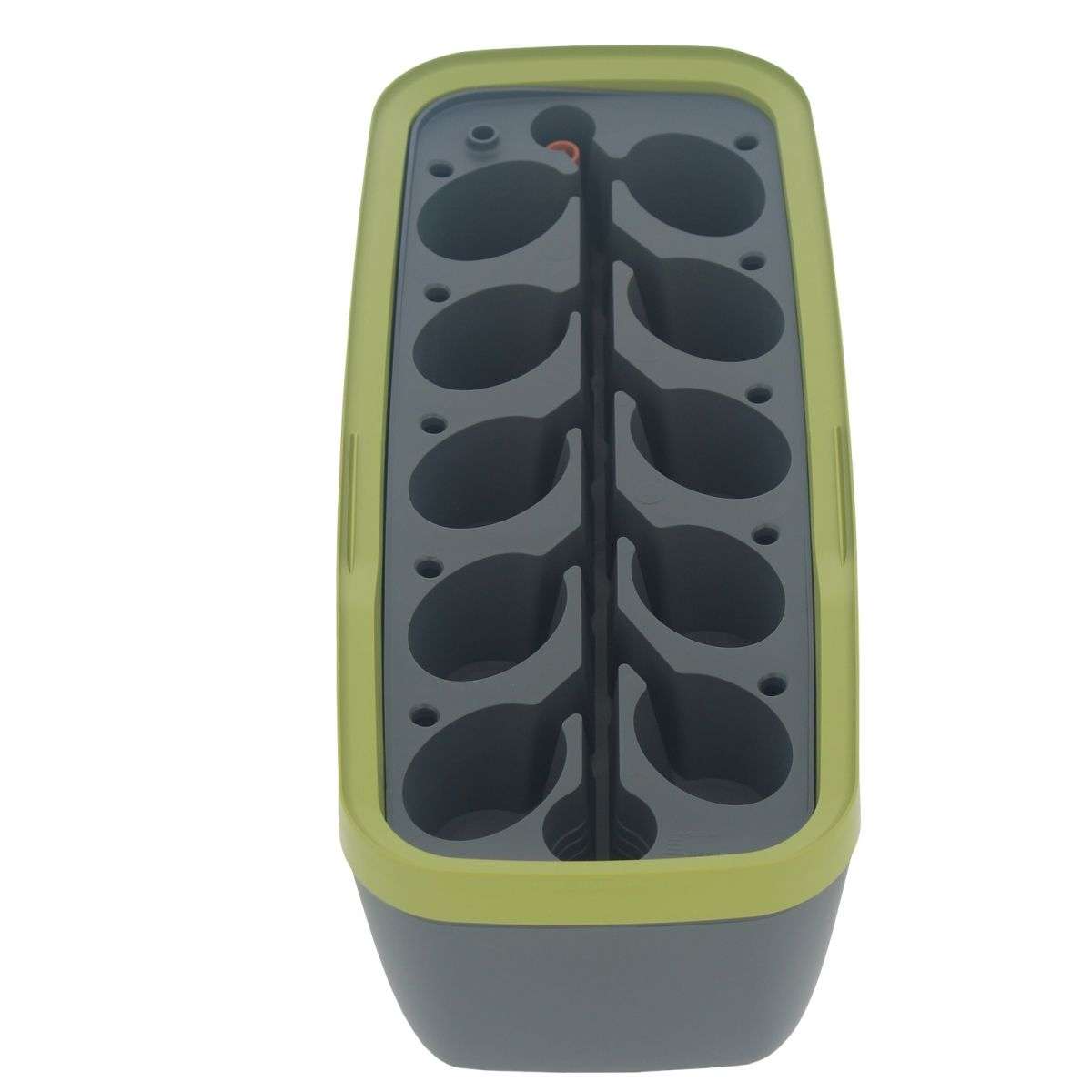 mini serre Mini serre & jardinière BoQube L Plus - anthracite vert - 41x17x23cm