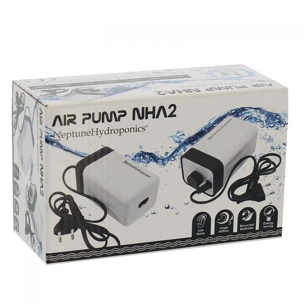 pompe à air Neptune Hydroponics - Pompe à air 2 sorties | 2x1.5L/min