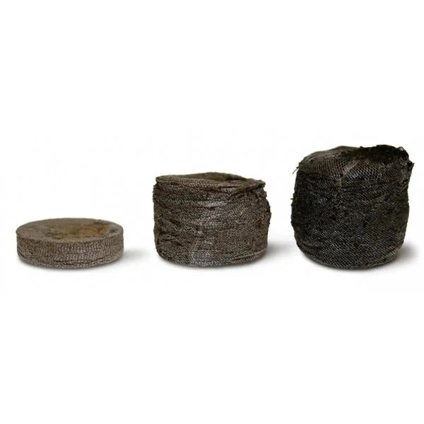 Pastilles de tourbe et coco Jiffy 7, 41mm, 50 piĂšces