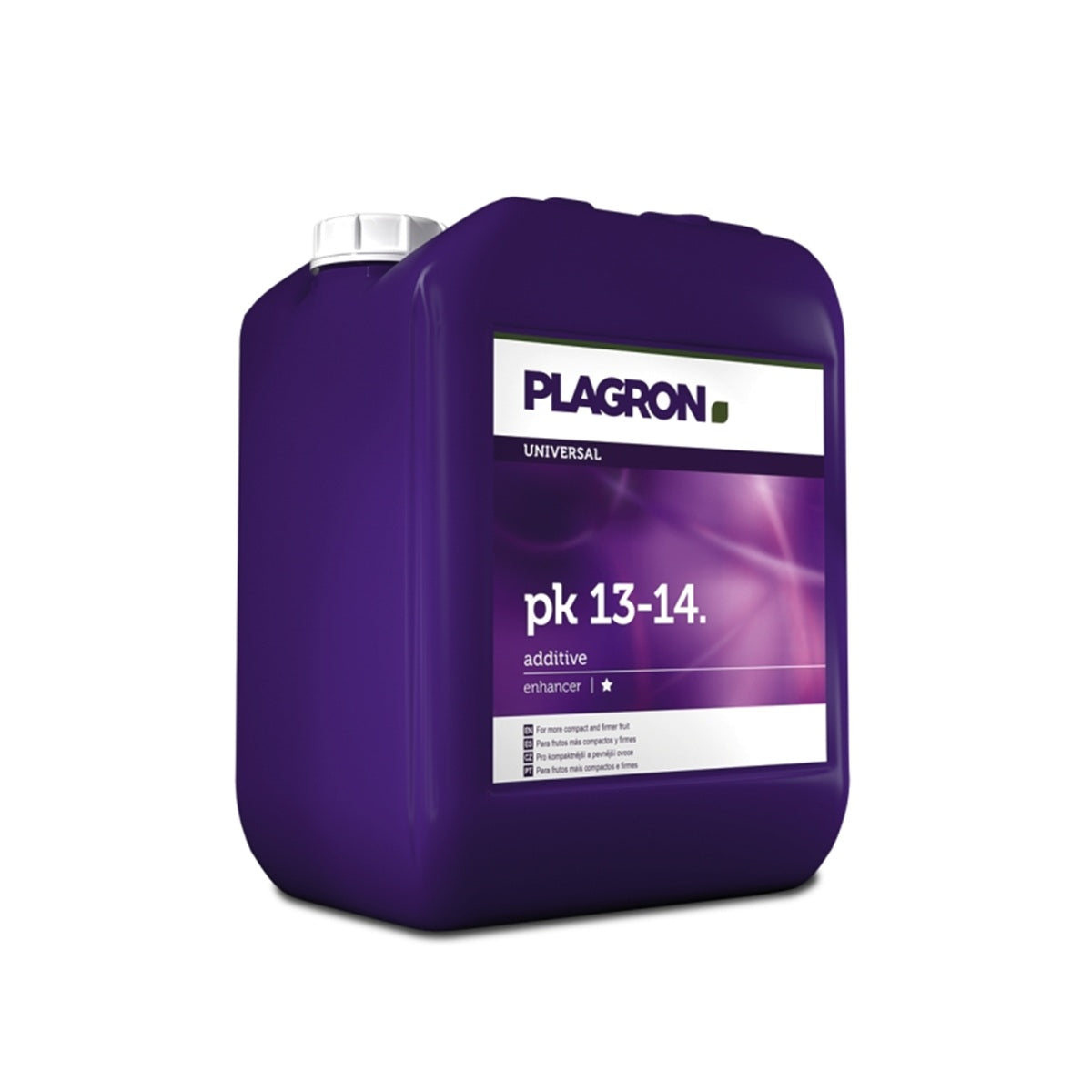 Bidon de 5L d'engrais Plagron PK 13-14 pour floraison