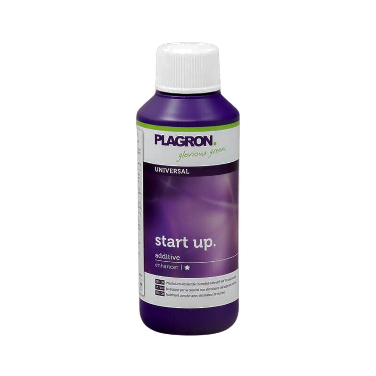 Flacon de 100ml de Plagron Start Up – Stimulateur racinaire pour semis, idéal pour la croissance en tourbe et coco. Engrais additif universel pour jeunes plantes.