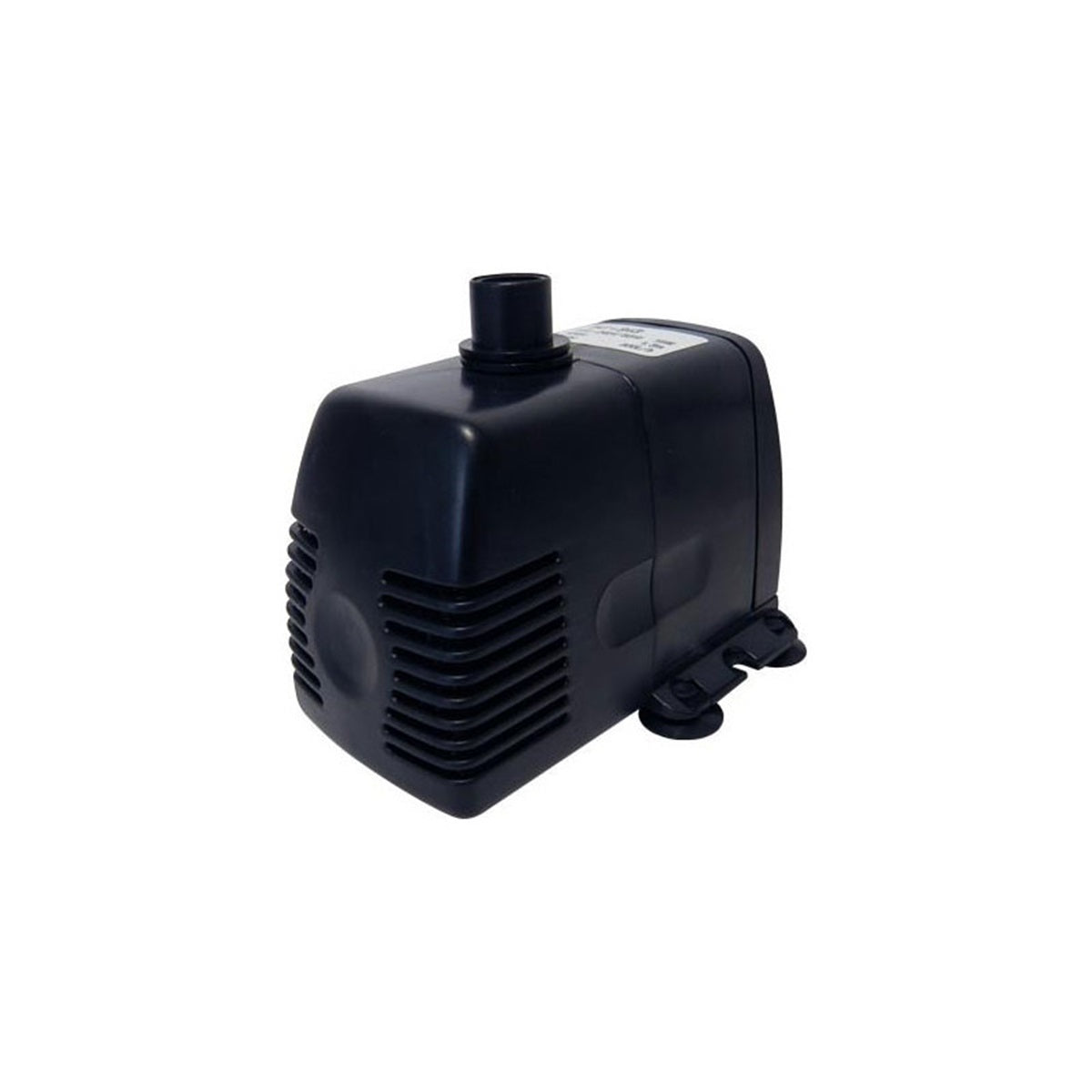 Pompe à eau submersible 600l/h Neptune Hydroponics NH600 noire, idéale pour aquarium ou système hydroponique en culture indoor.
