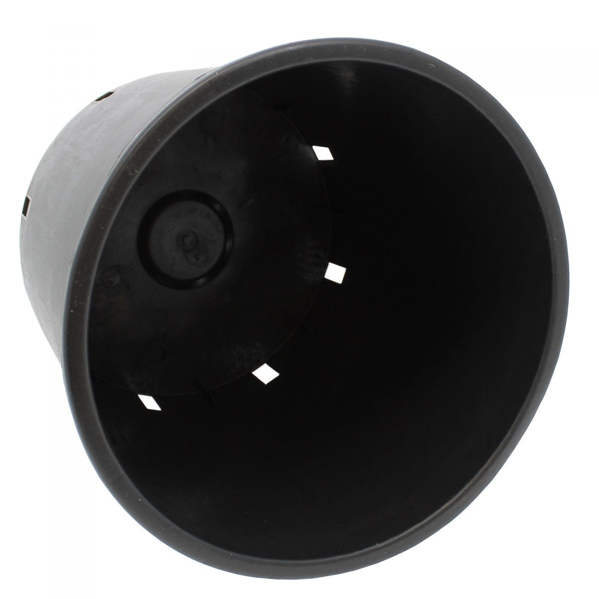 pot Pot Rond Noir de 15 Litres – 28x28 cm