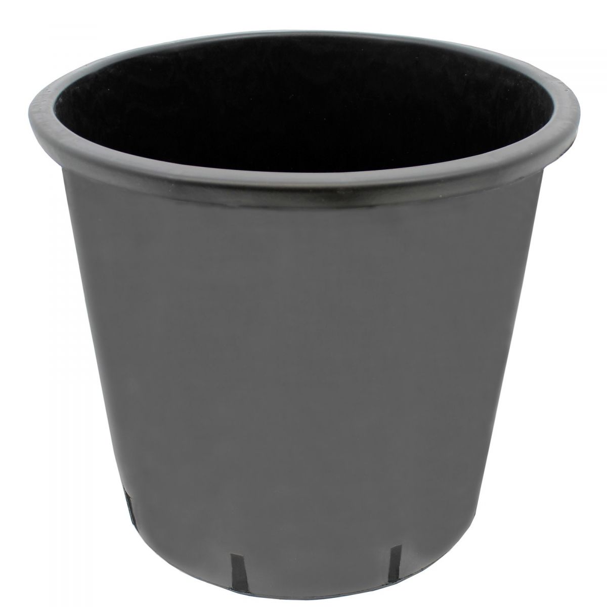 pot Pot Rond Noir de 25 Litres – 33x33 cm
