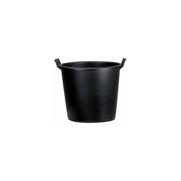 pot Pot Rond Noir de 35 Litres – 45x37 cm, avec poignées