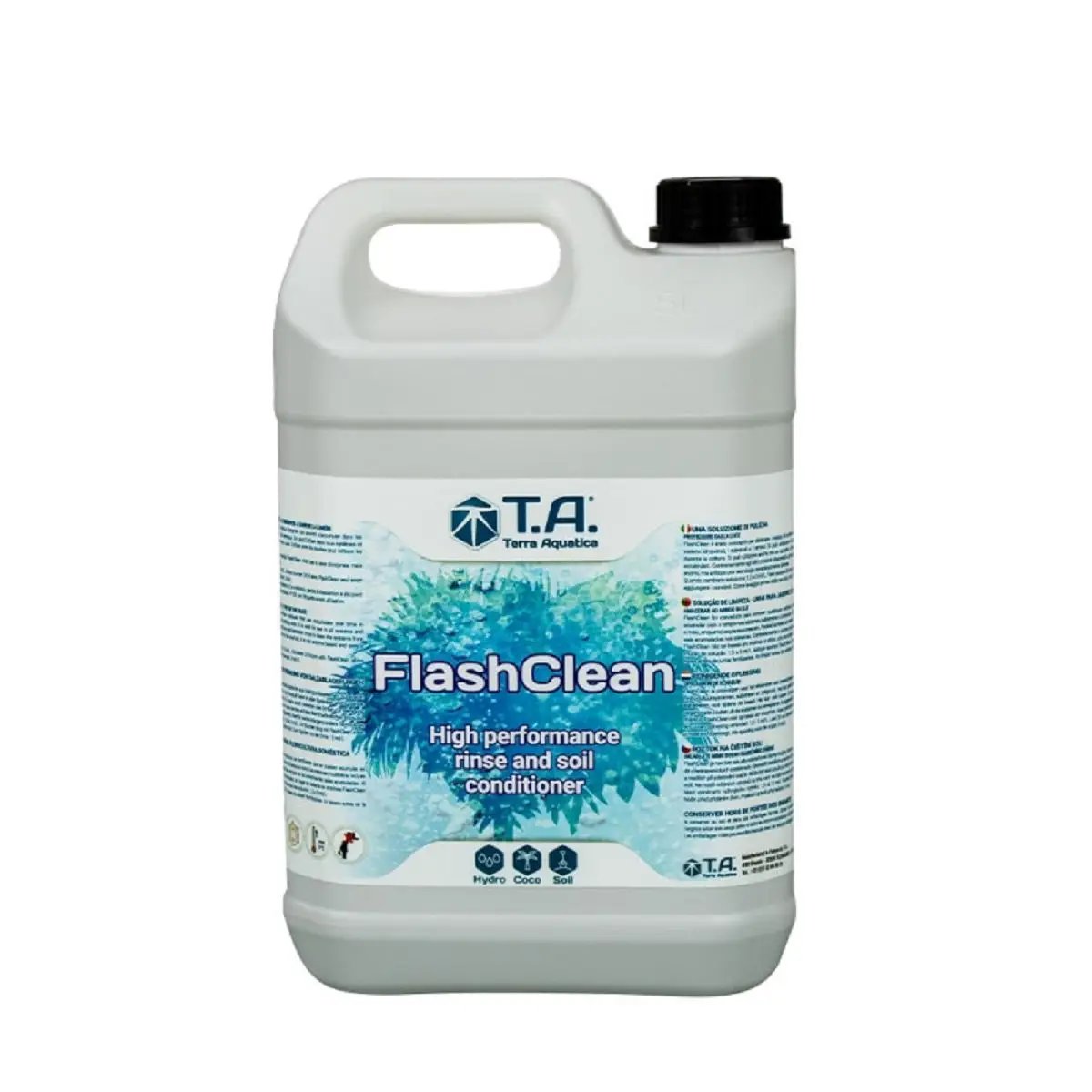 Bidon Terra Aquatica FlashClean 5L pour rinçage hydroponique