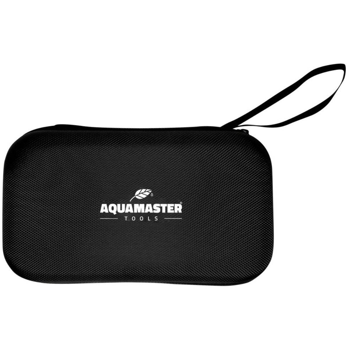 Mallette rigide noire Aquamaster Tools pour testeur pH H600 Pro, pratique pour protéger et transporter les instruments de mesure.