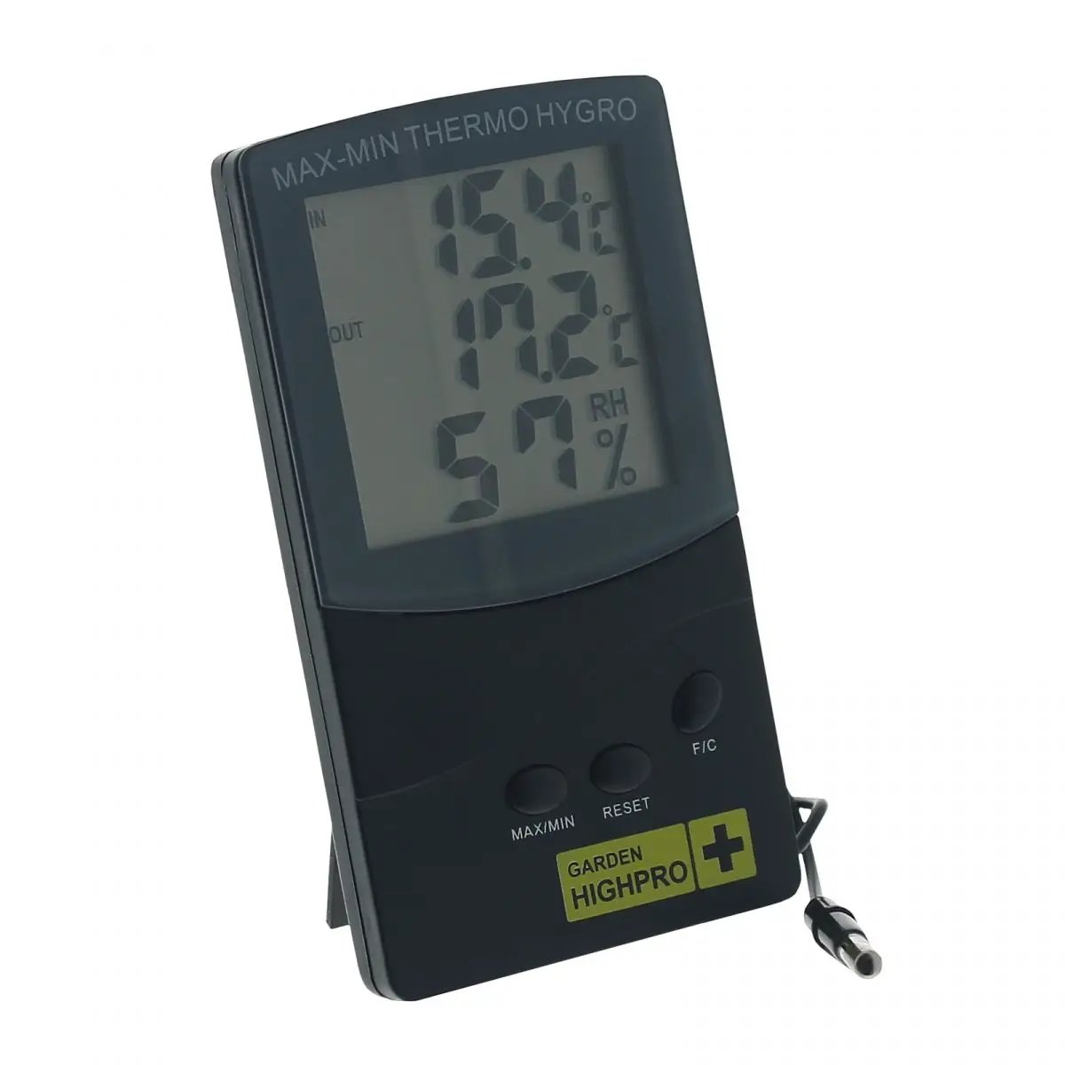 Thermomètre-hygromètre Garden HighPro avec sonde