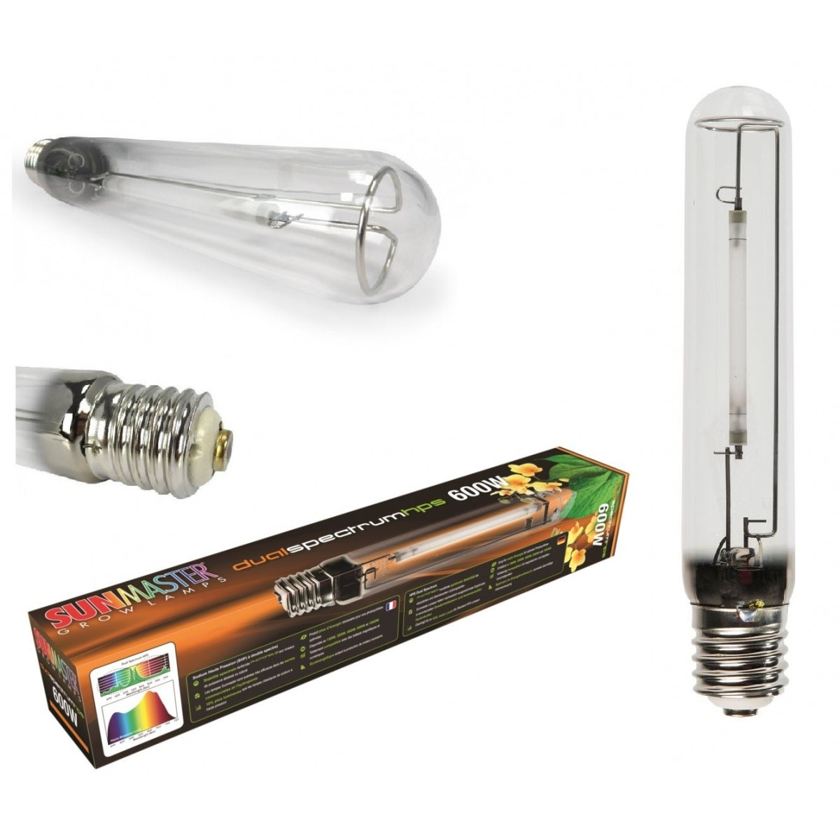 Ampoule HPS Sunmatser 600W Dual Spectrum