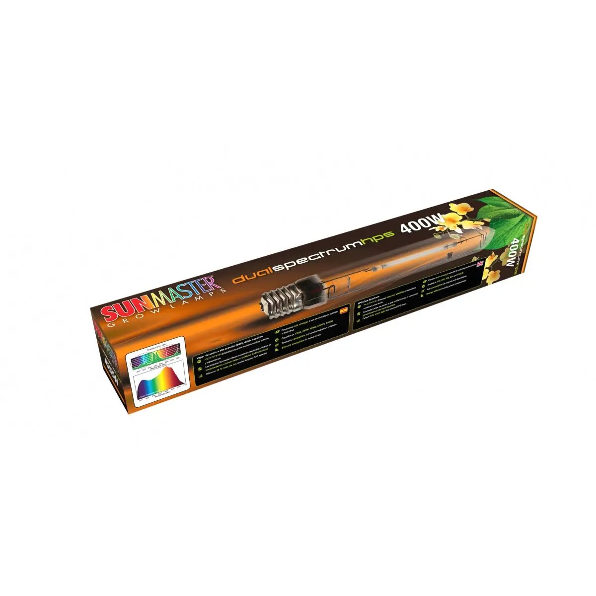 Ampoule HPS Sunmatser 400W Dual Spectrum