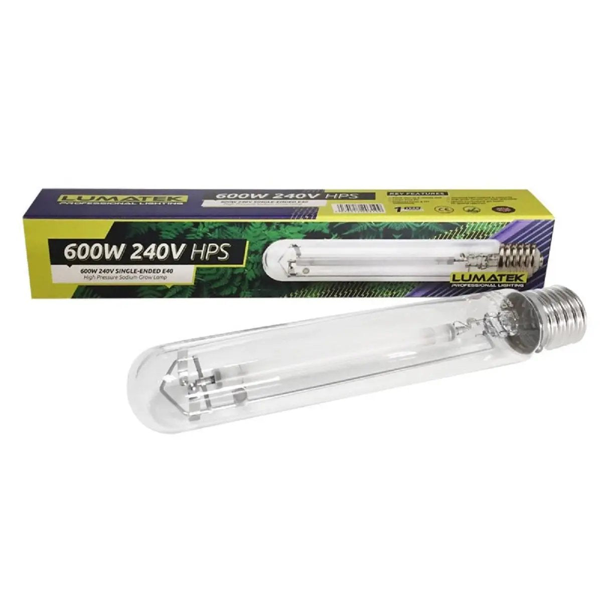 Ampoule Lumatek 600w HPS pour croissance et floraison