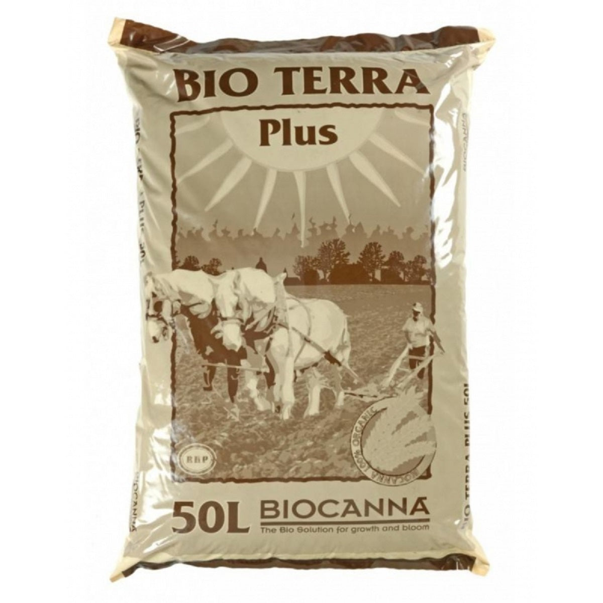 Terreau pour culture indoor et outdoor Biocanna Bio Terra plus 50 litres