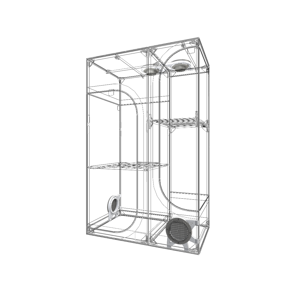 Chambre de culture double Secret Jardin Lodge L100