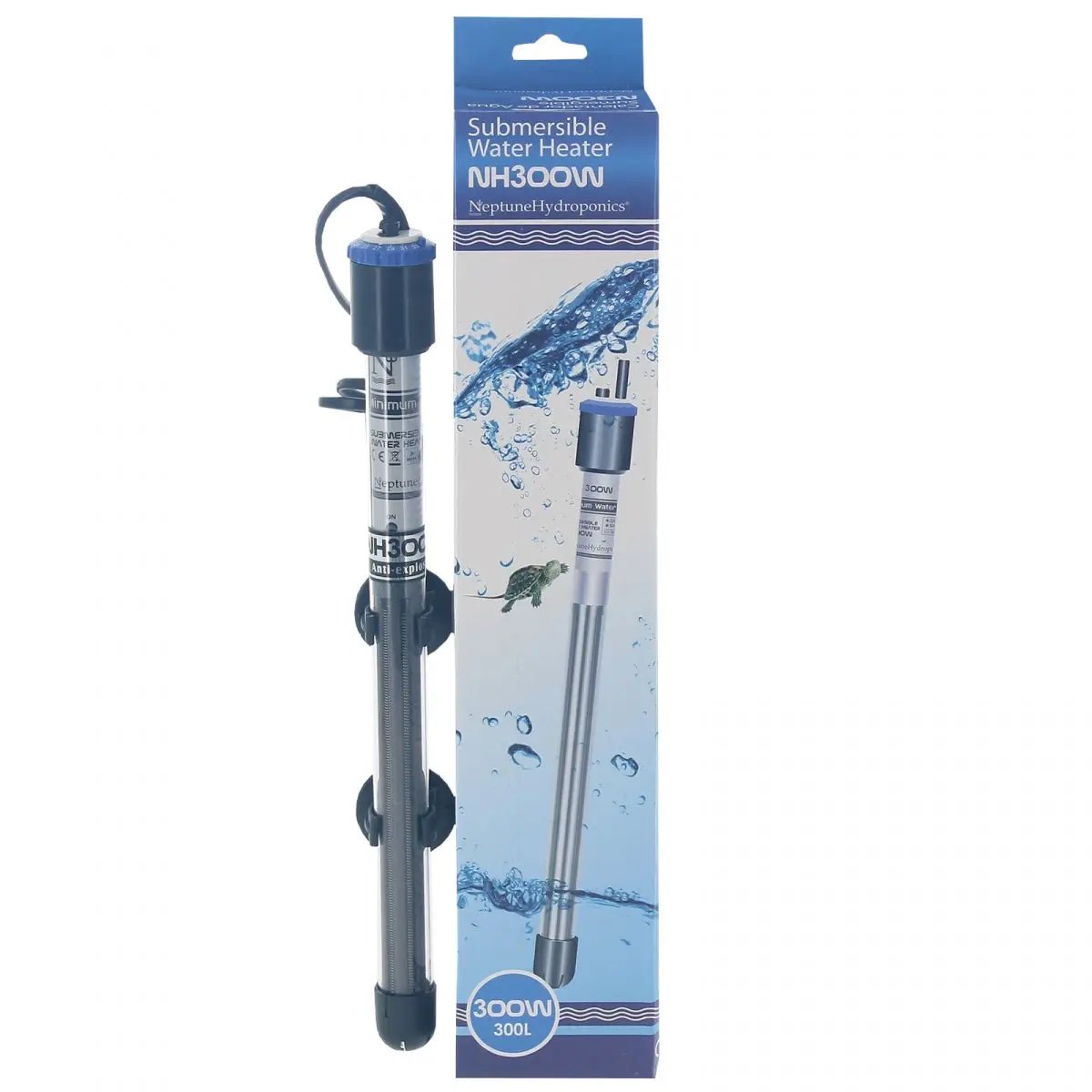 Chauffage submersible pour cuves d'arrosage et aquarium