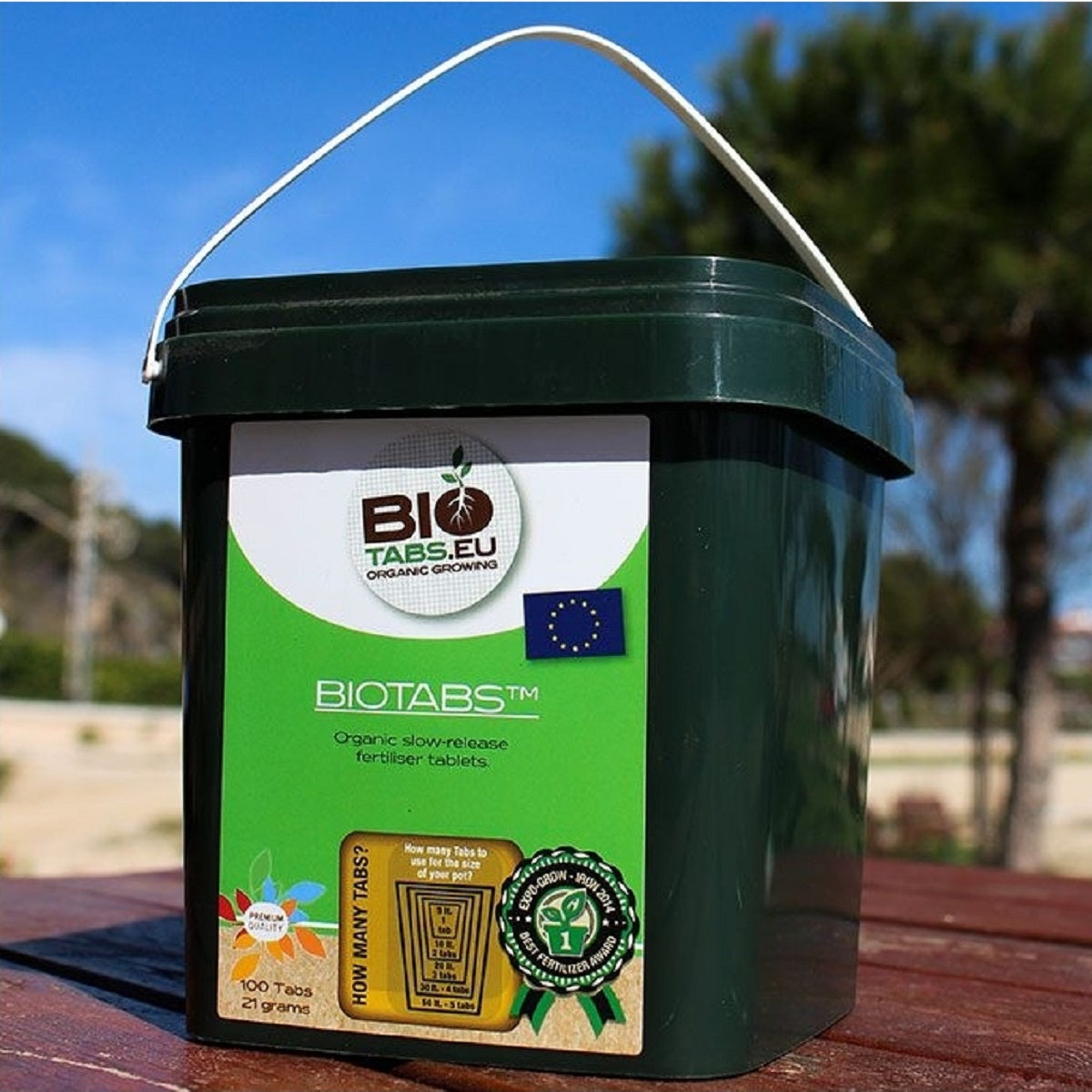 Les tablettes d'engrais Biotabs 100 pièces