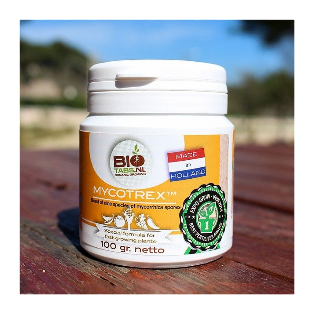 Engrais organique BioTabs Mycotrex 100 grammes