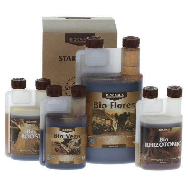 Pack d'engrais organique pour débutant BIOCANNA starter kit