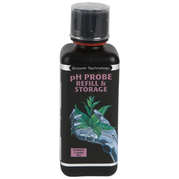 Solution de stockage pour testeur PH Growth Technology pH Probe Refill & Storage 300ml