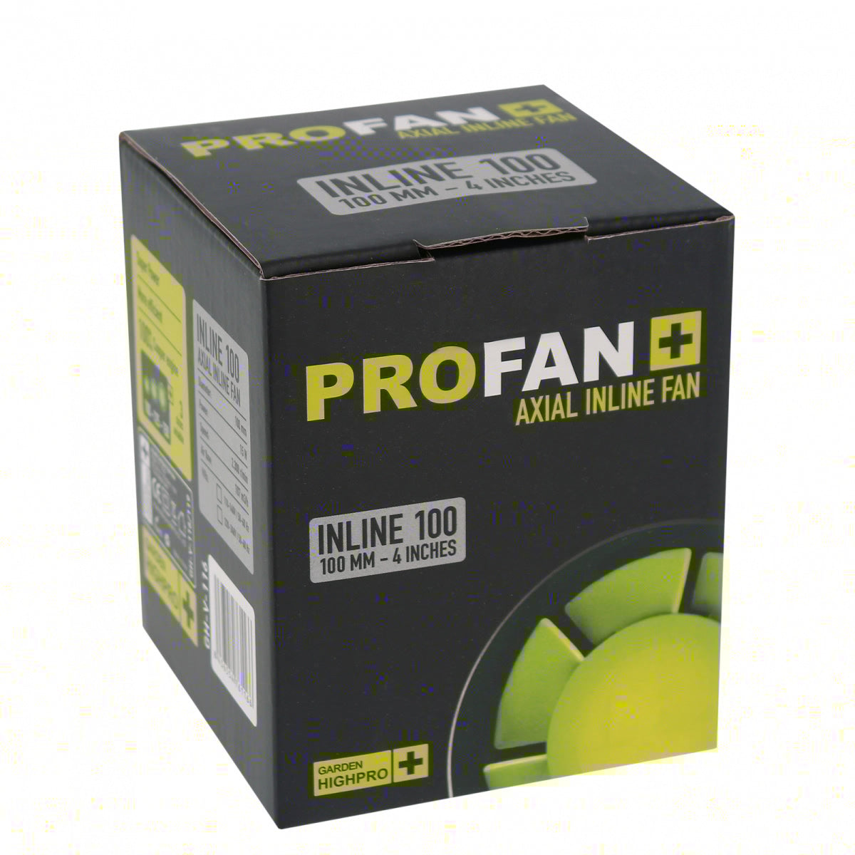 Mini extracteur - intracteur d'air Garden Highpro Profan 100mm